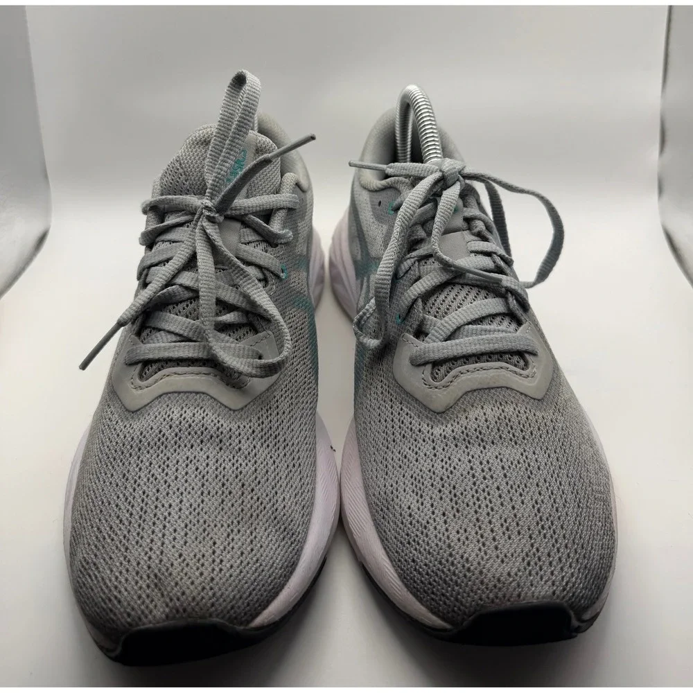 ASICS Jolt 3 Women 8 Grey Teal Good Running Shoes 1012B179